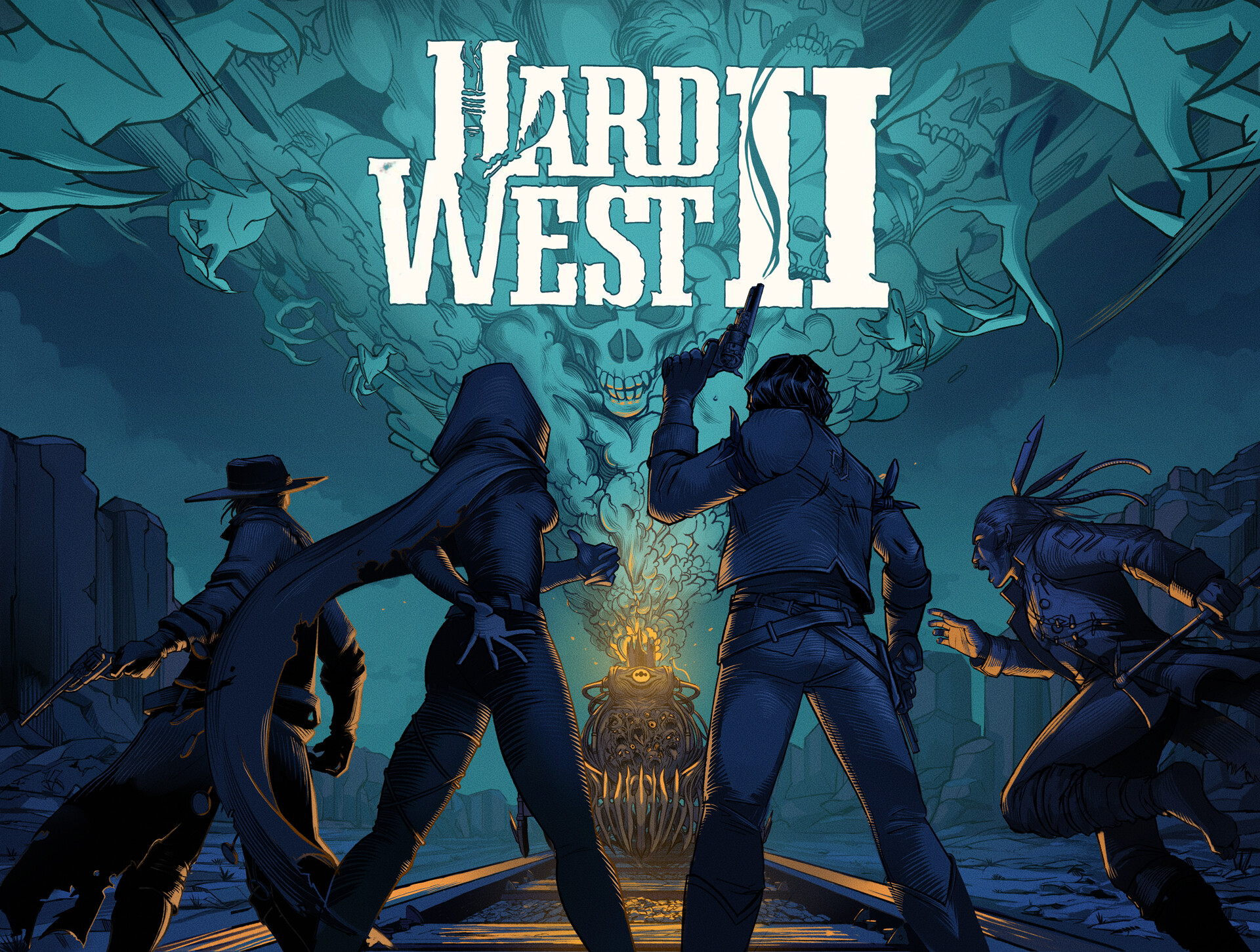 Hard West 2, постер № 1