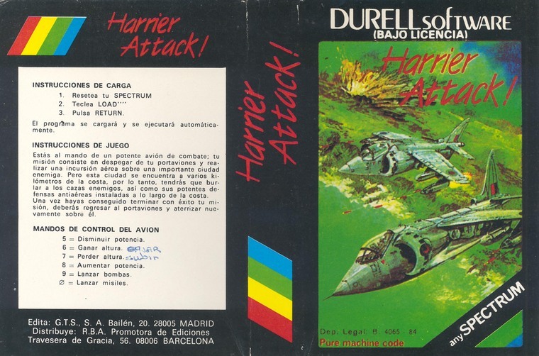 Harrier Attack!, постер № 4