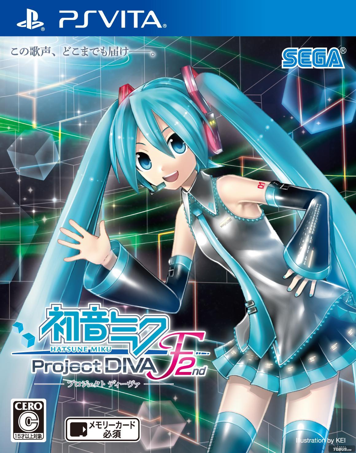 Hatsune Miku: Project DIVA F 2nd, постер № 1