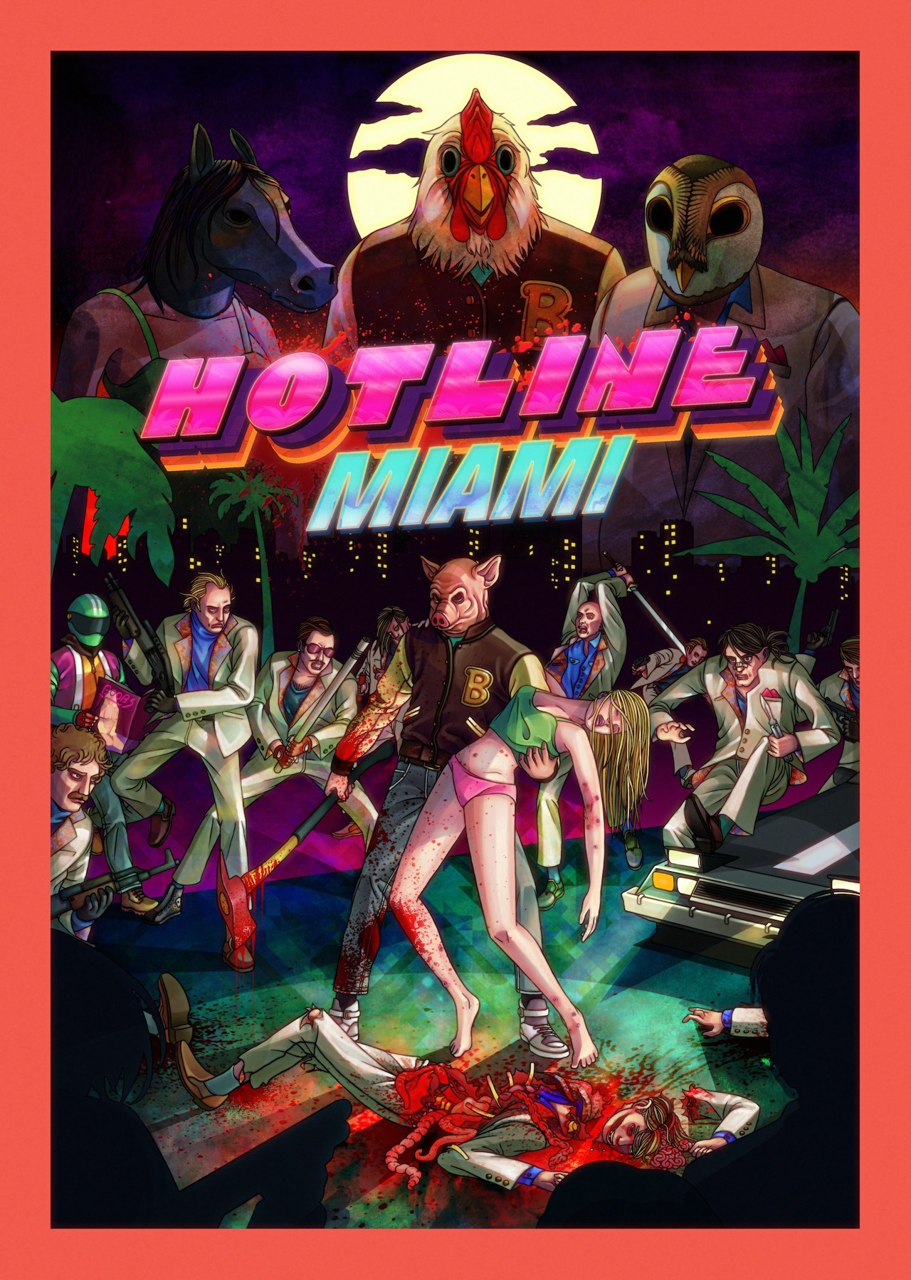 Hotline Miami, постер № 1