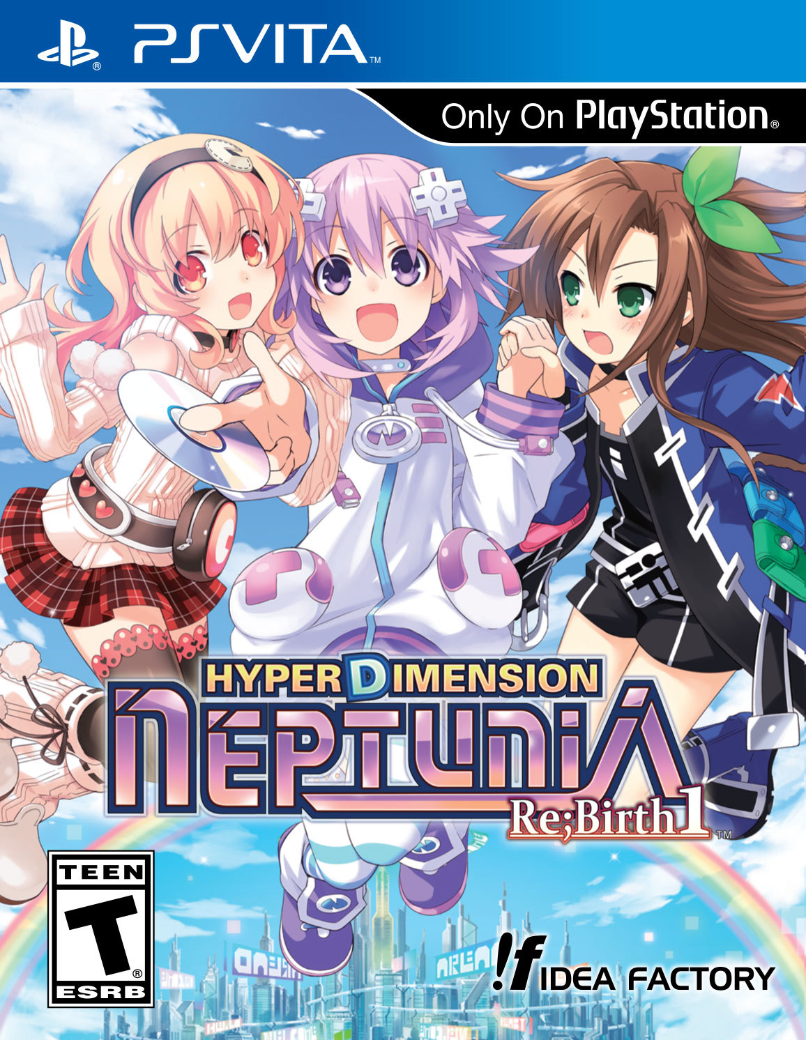 Hyperdimension Neptunia Re;Birth 1, постер № 2
