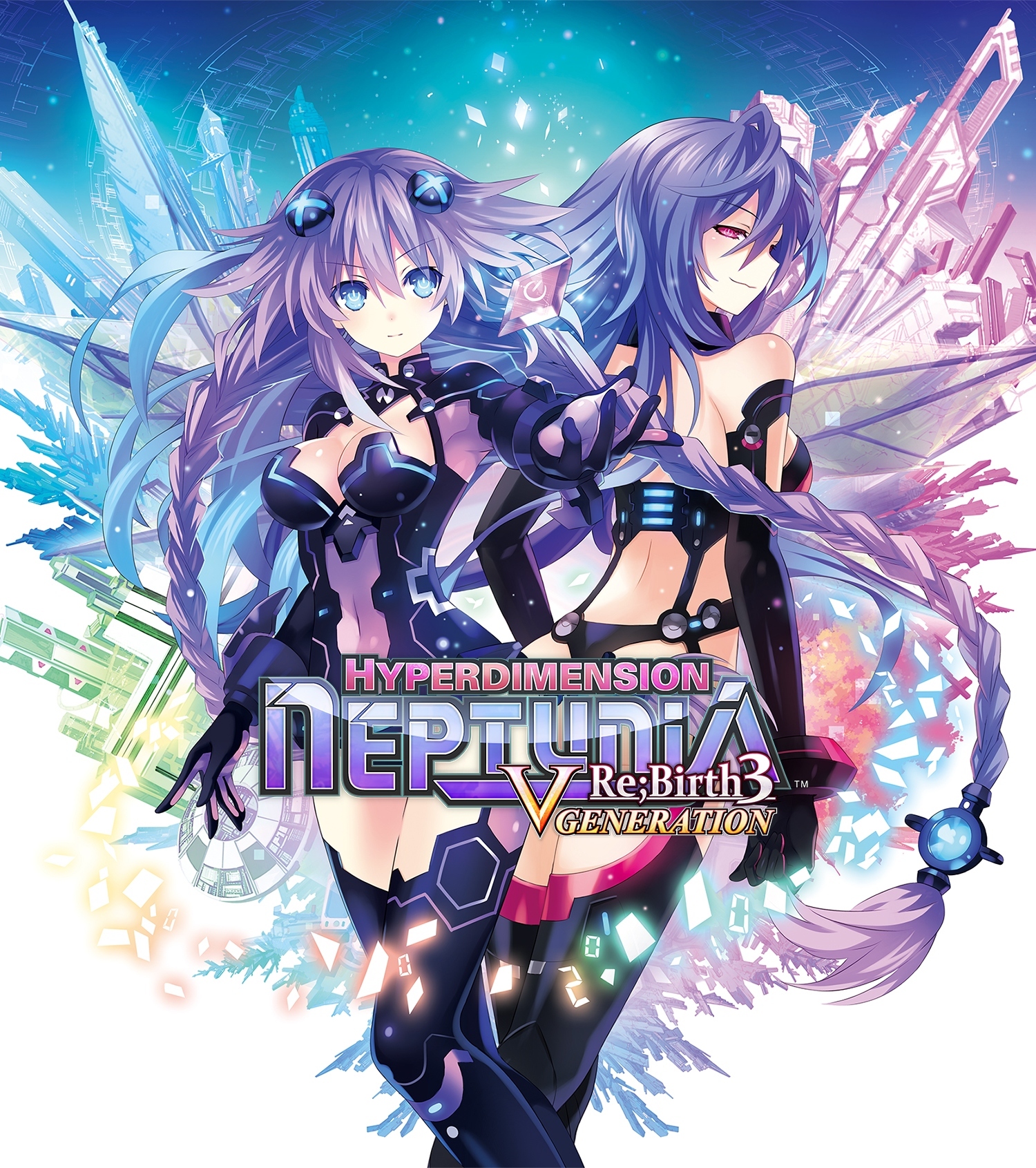 Hyperdimension Neptunia Re;Birth 3: V Generation, постер № 1