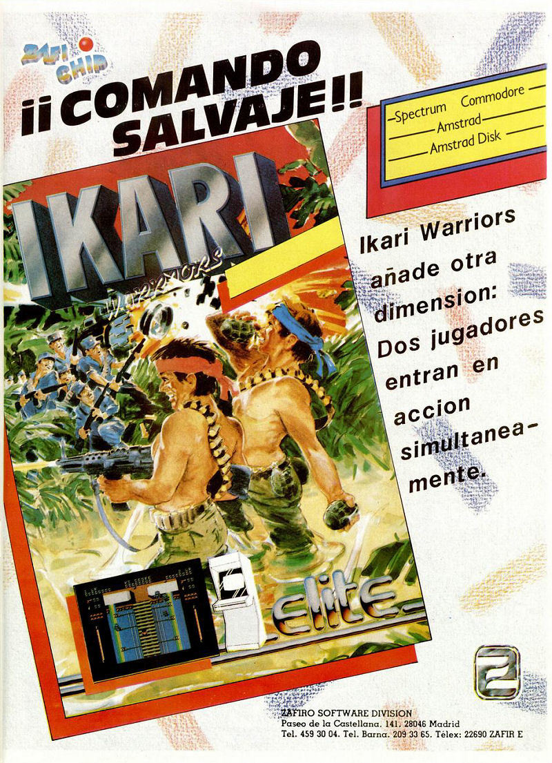 Ikari Warriors, постер № 7