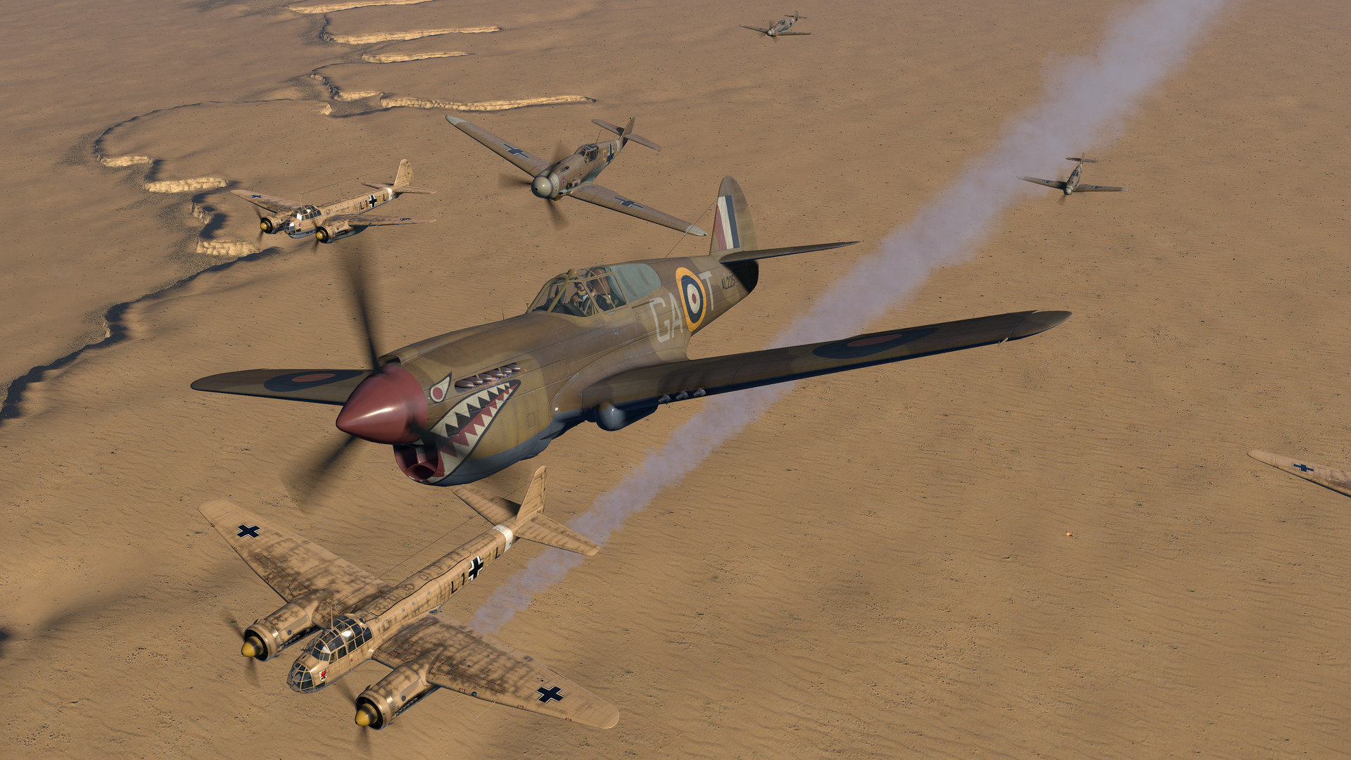 Ил-2 Штурмовик: Крылья пустыни — Тобрук, кадр № 1