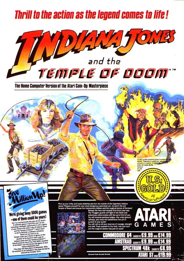 Indiana Jones and the Temple of Doom, постер № 5