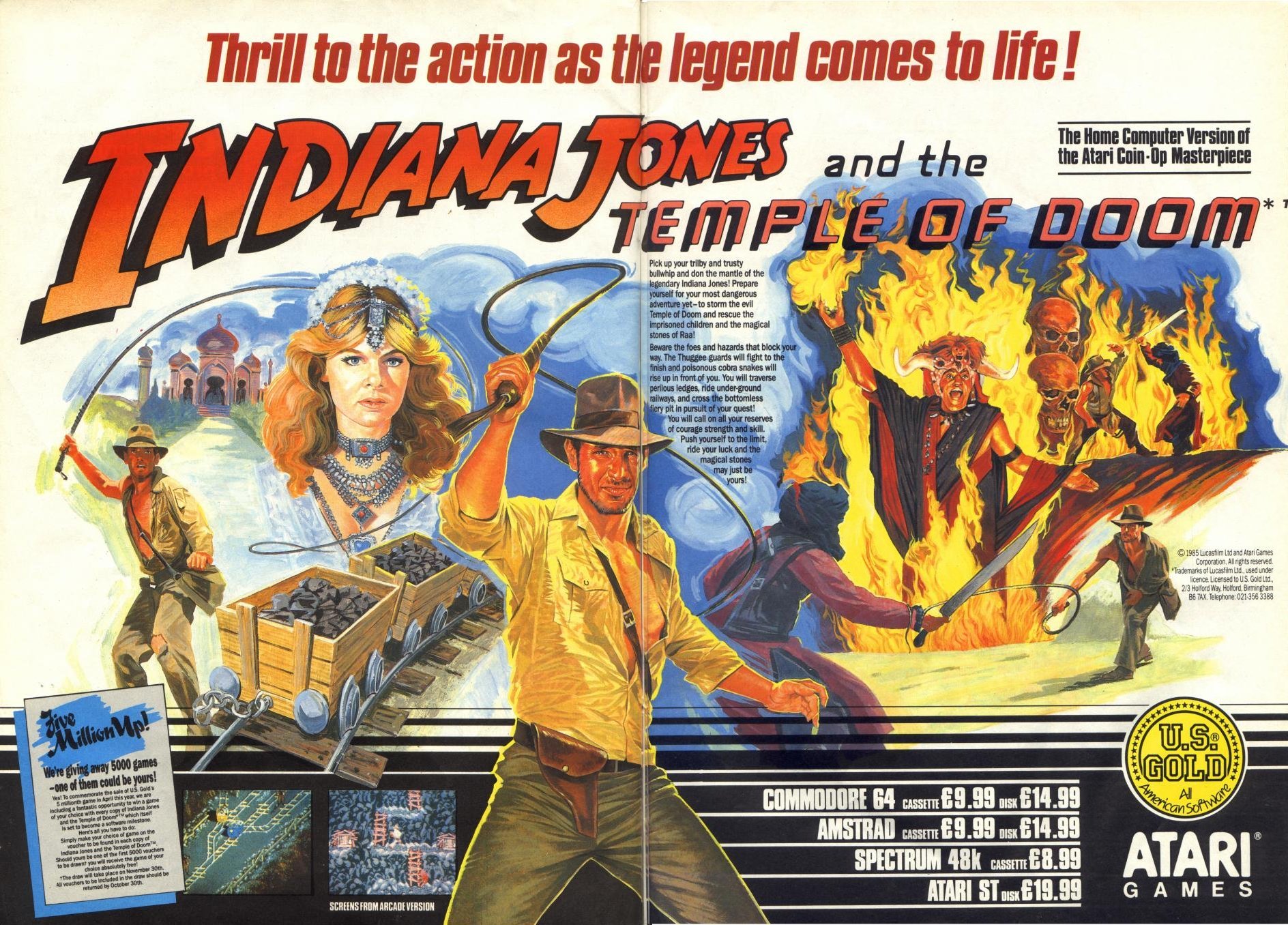 Indiana Jones and the Temple of Doom, постер № 6
