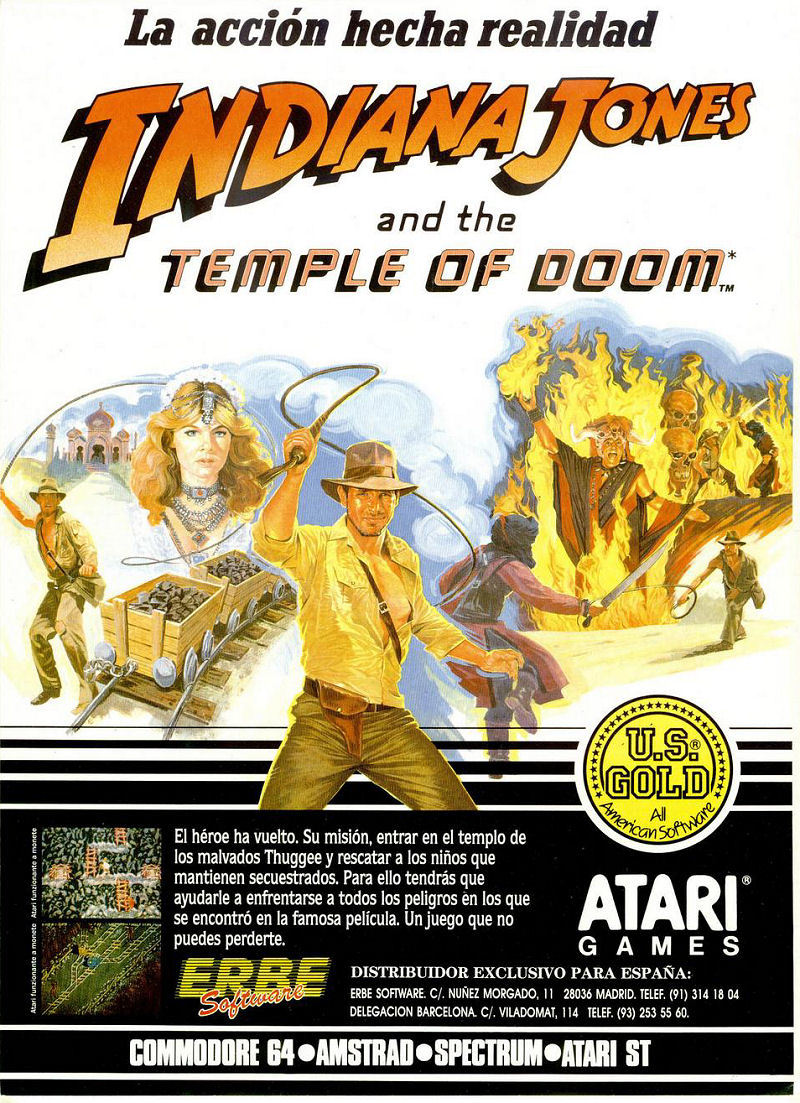 Indiana Jones and the Temple of Doom, постер № 7