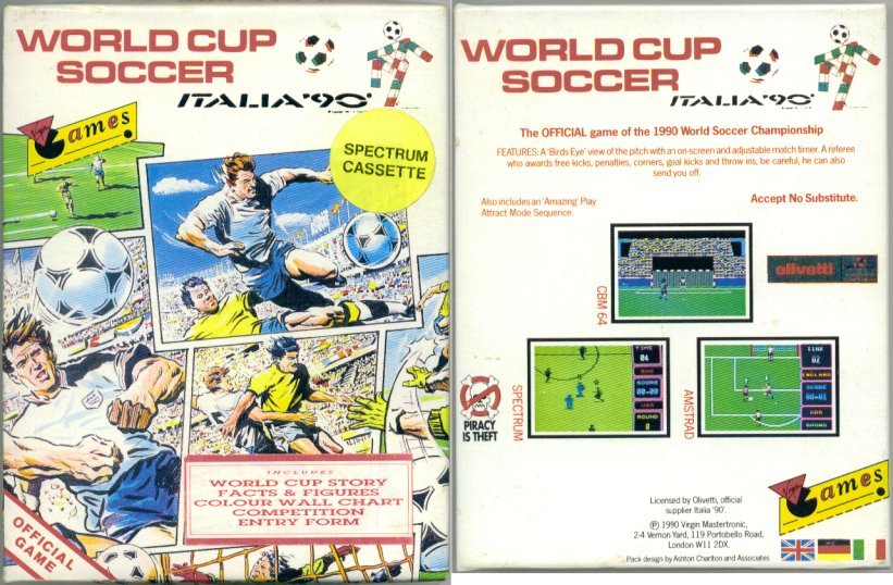 Italia '90 - World Cup Soccer, постер № 1