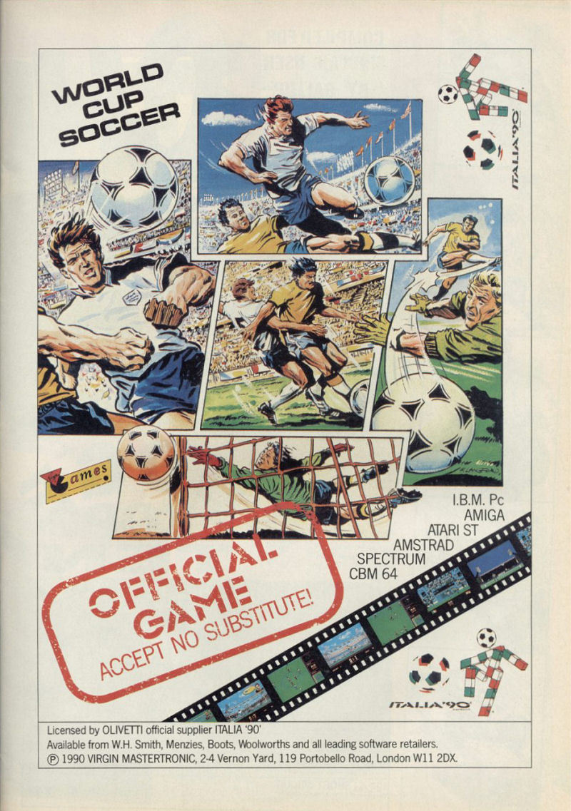 Italia '90 - World Cup Soccer, постер № 7