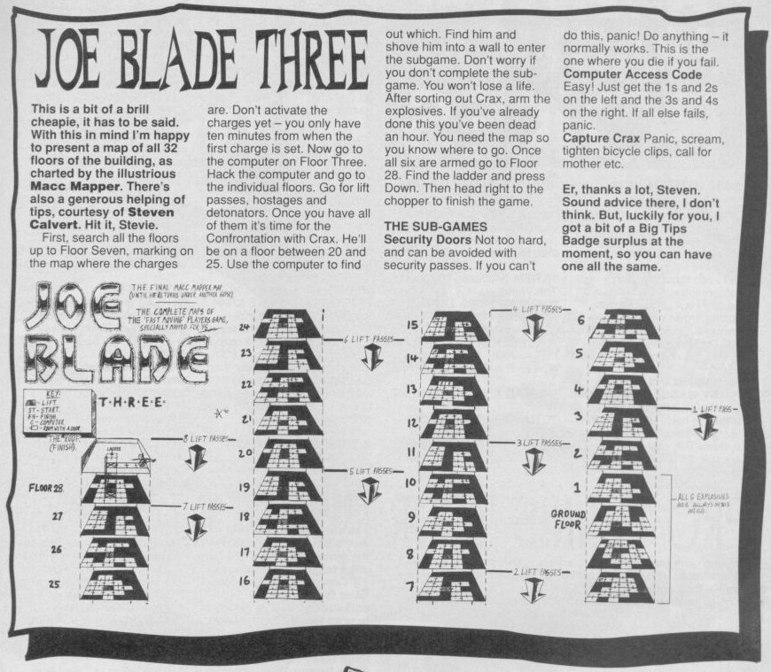 Joe Blade III, кадр № 1