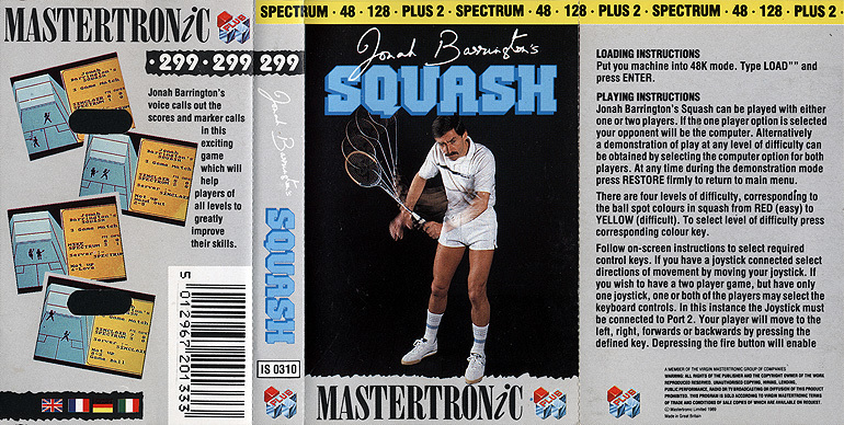Jonah Barrington's Squash, постер № 2