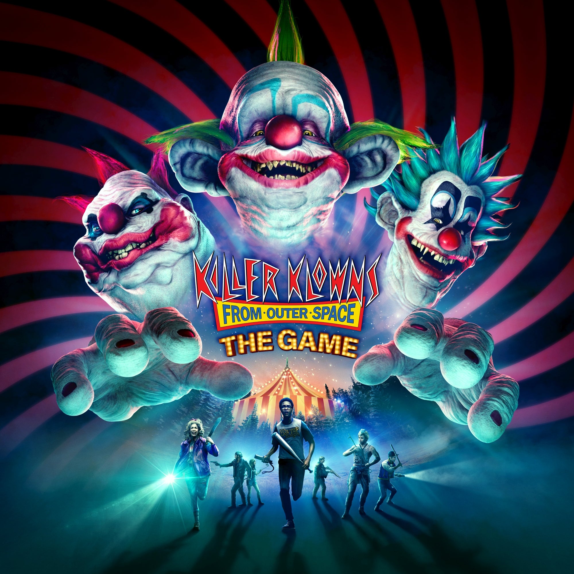 Killer Klowns from Outer Space: The Game, постер № 1