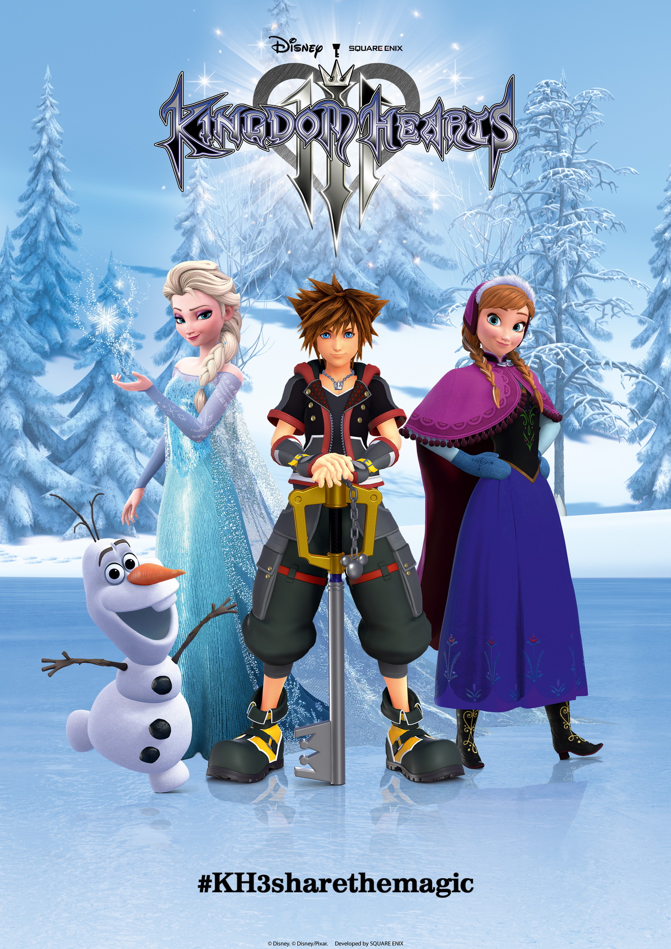 Kingdom Hearts III, постер № 3