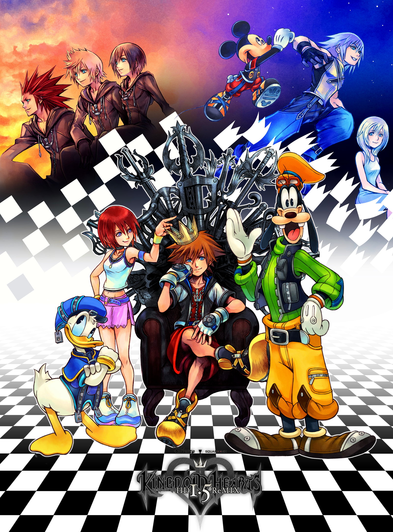 Kingdom Hearts HD 1.5 ReMIX, постер № 2