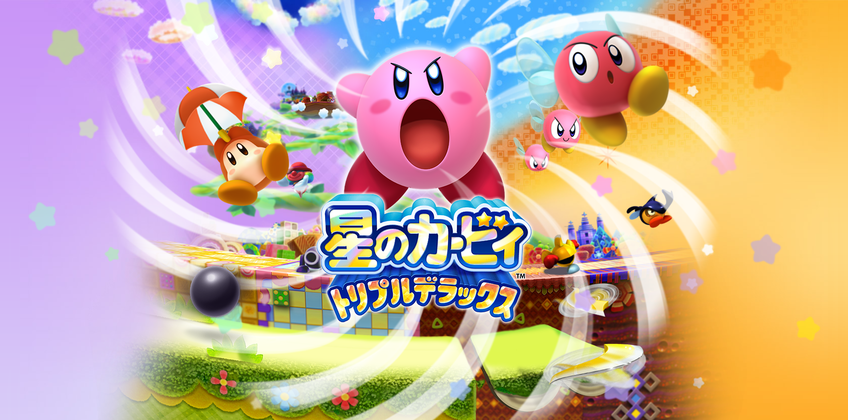 Kirby: Triple Deluxe, постер № 1
