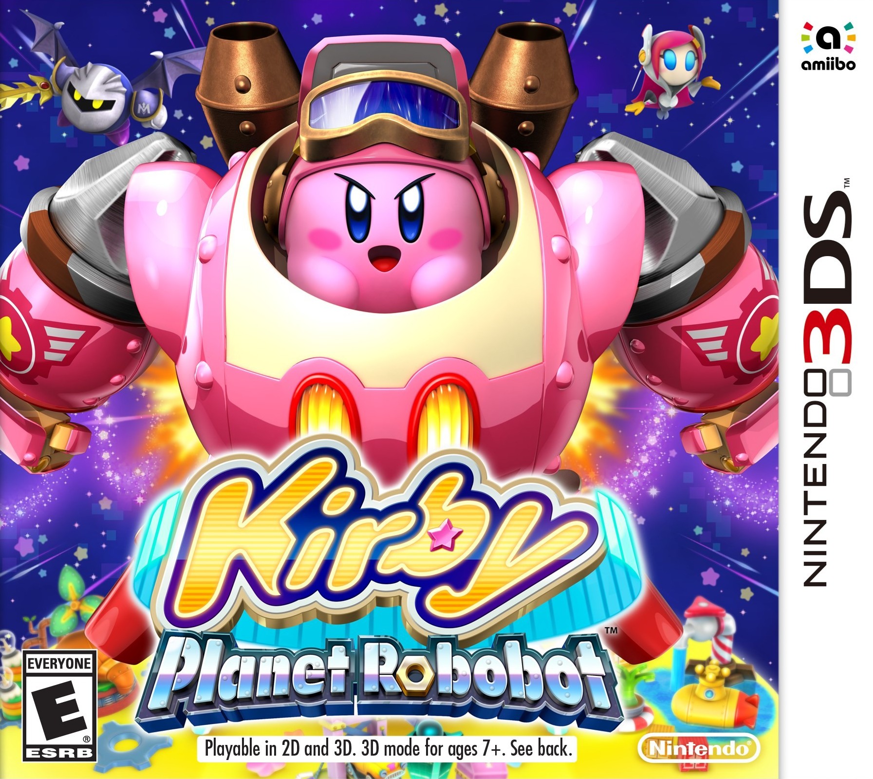 Kirby: Planet Robobot, постер № 1