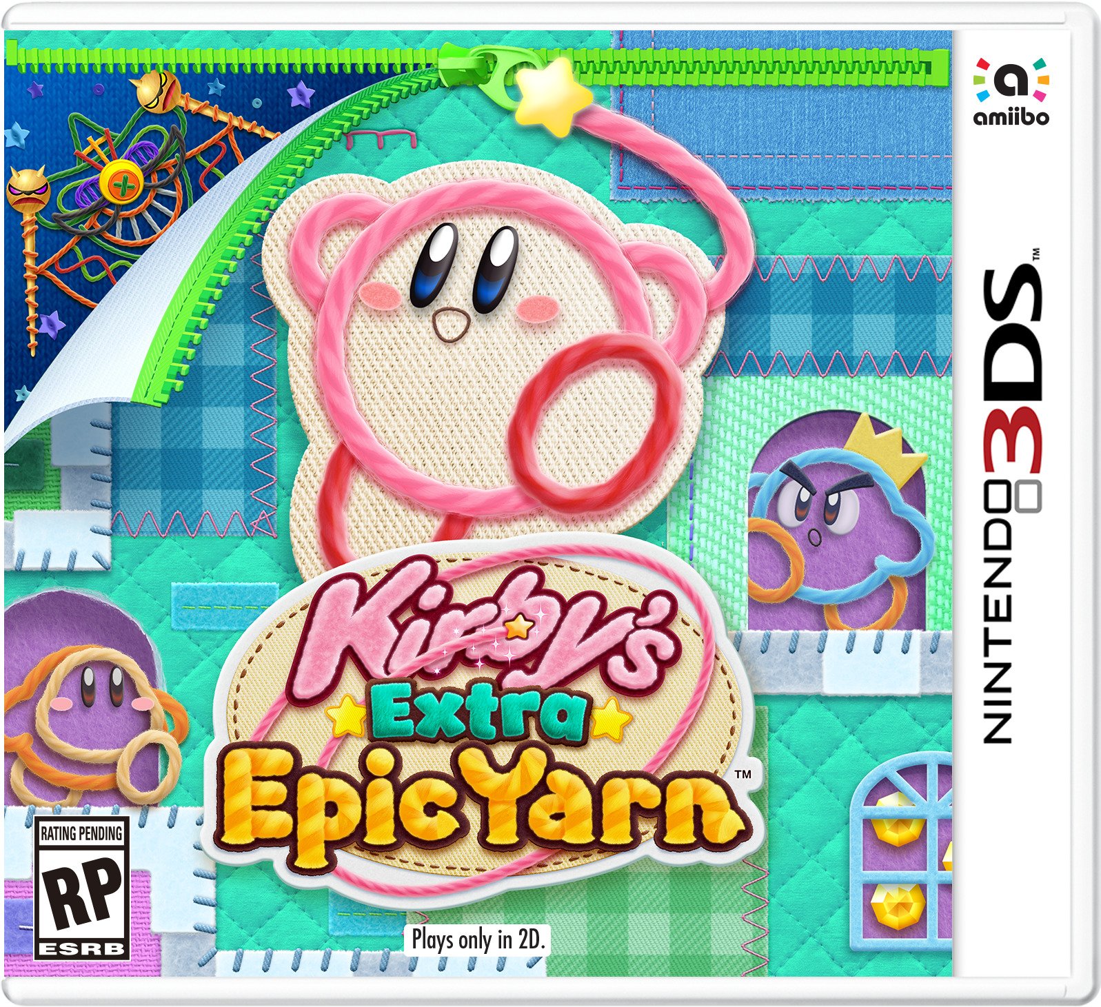 Kirby's Epic Yarn, постер № 1