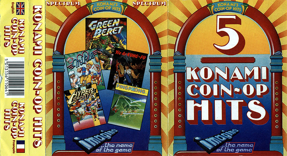 Konami's Coin-Op Hits, постер № 2