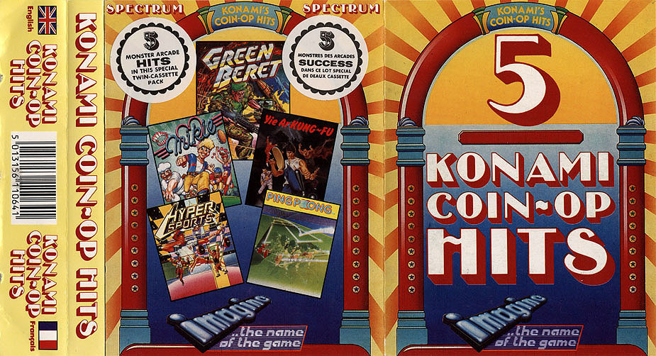Konami's Coin-Op Hits, постер № 3