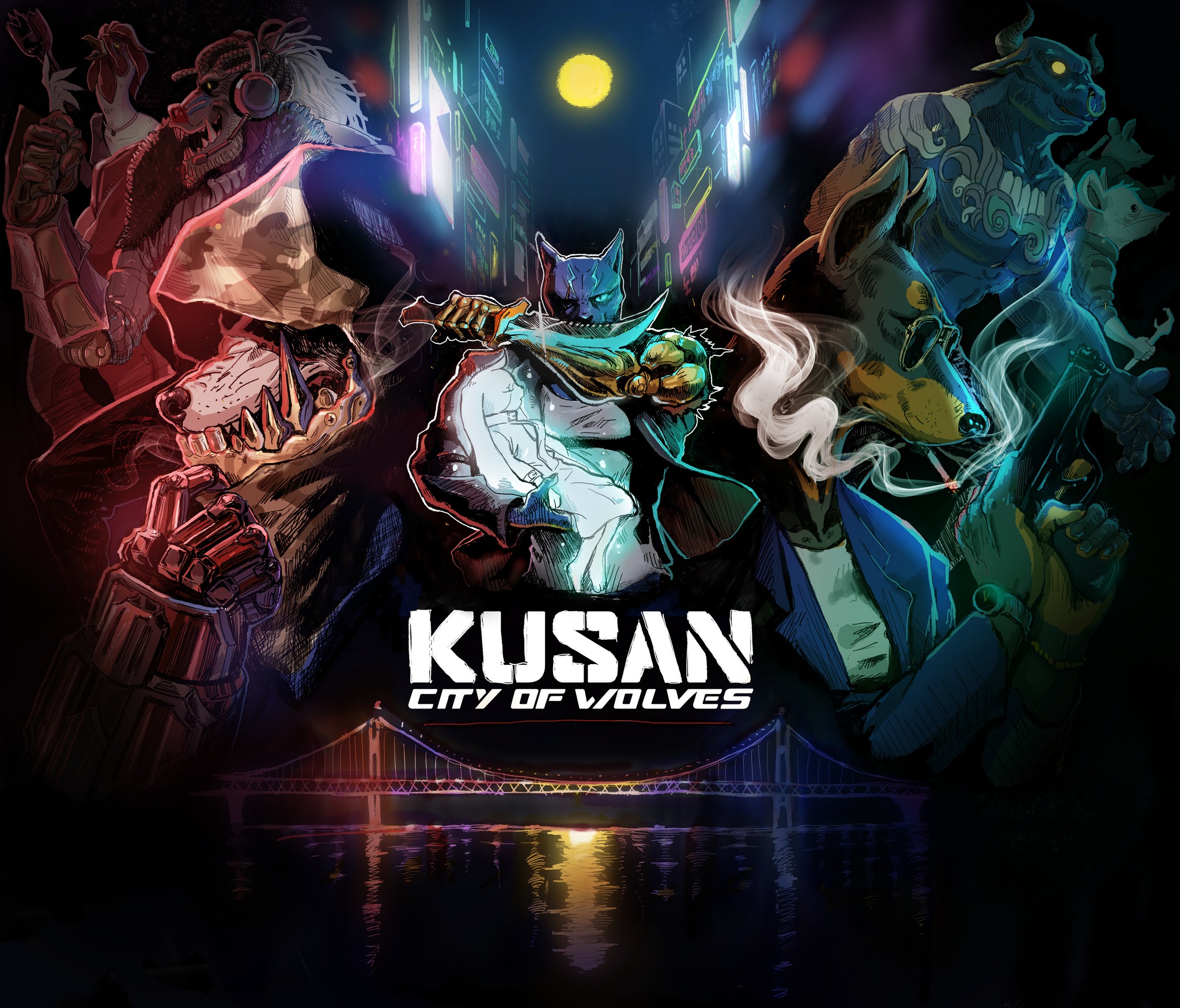 Kusan: City of Wolves, постер № 1