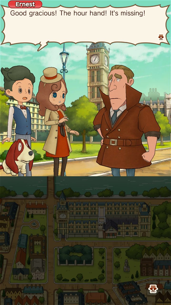 Layton's Mystery Journey: Katrielle and The Millionaire's Conspiracy, кадр № 3