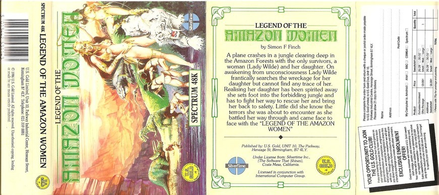Legend of the Amazon Women, постер № 1