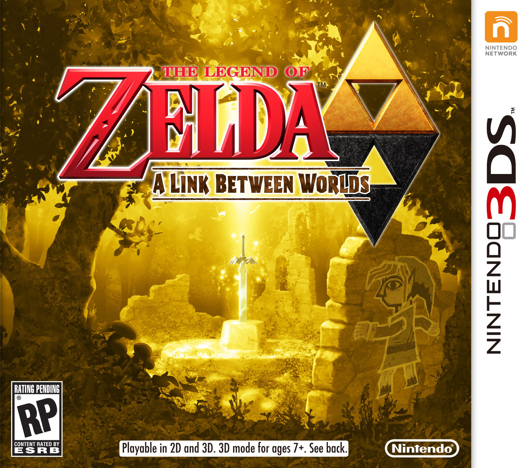 The Legend of Zelda: A Link Between Worlds, постер № 1