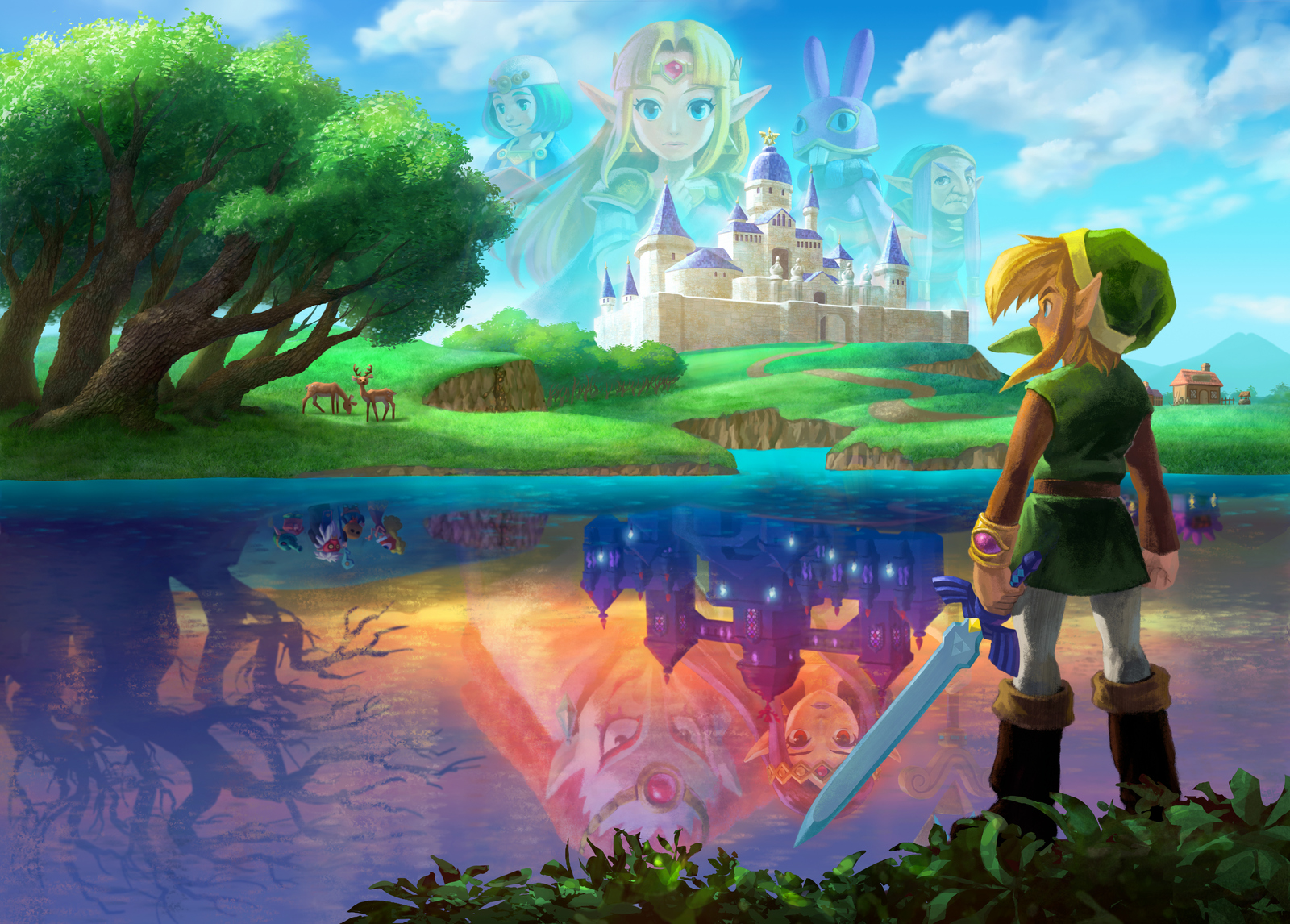 Игра The Legend of Zelda: A Link Between Worlds (2013) — трейлеры, дата  выхода | КГ-Портал