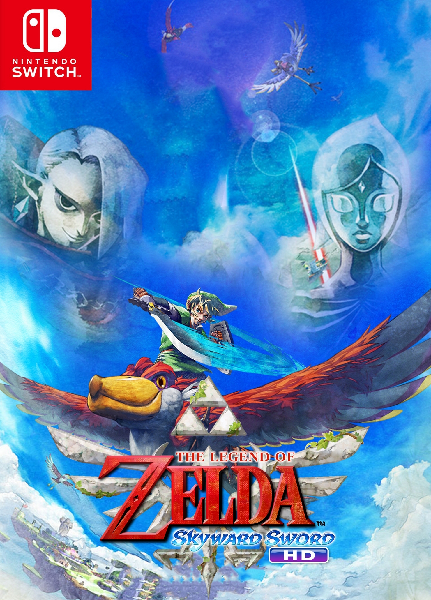 The Legend of Zelda: Skyward Sword HD, постер № 1