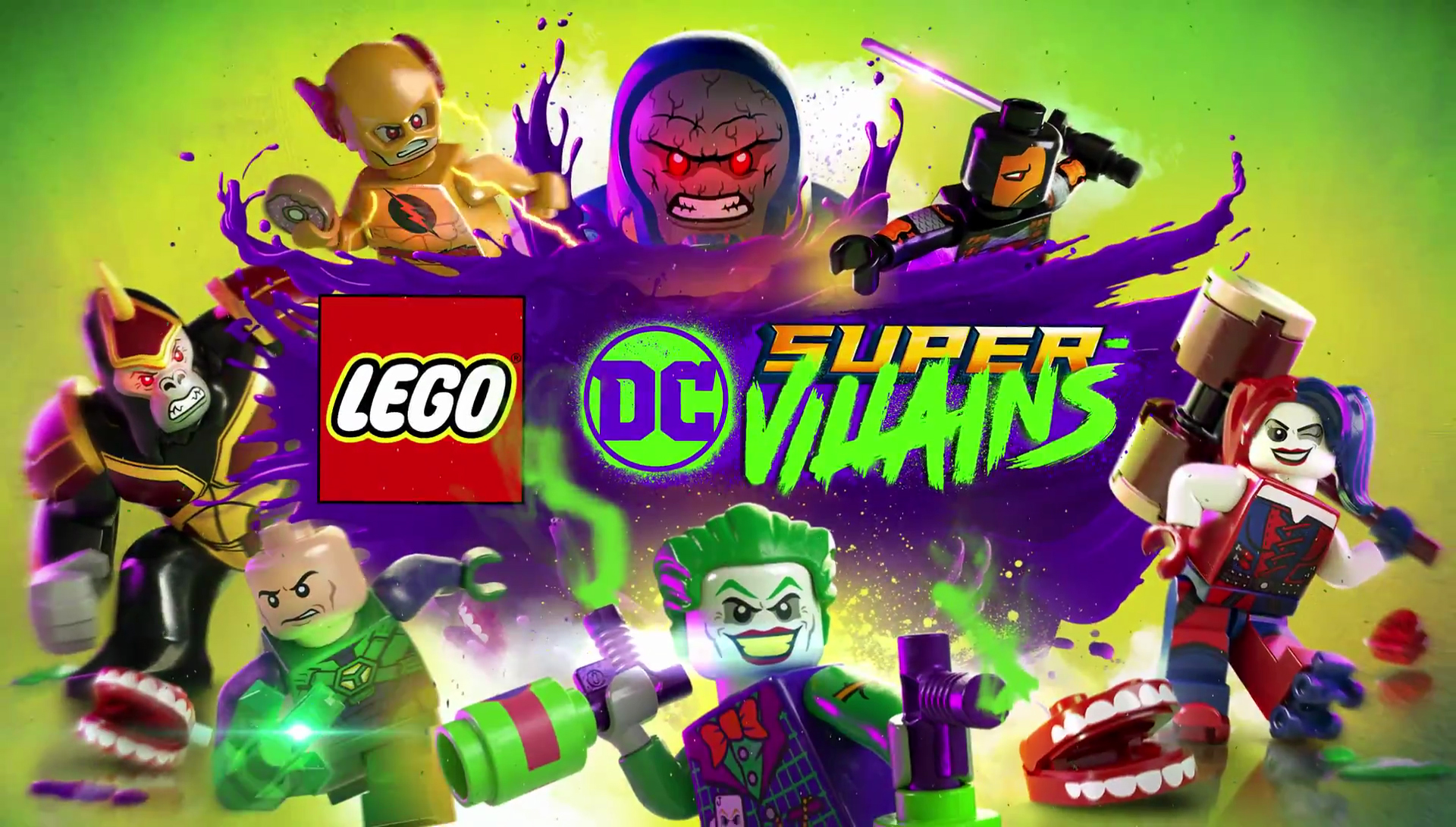LEGO Суперзлодеи DC, постер № 1