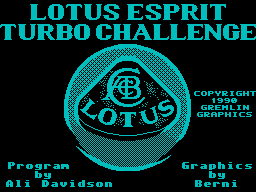 Lotus Esprit Turbo Challenge, кадр № 1