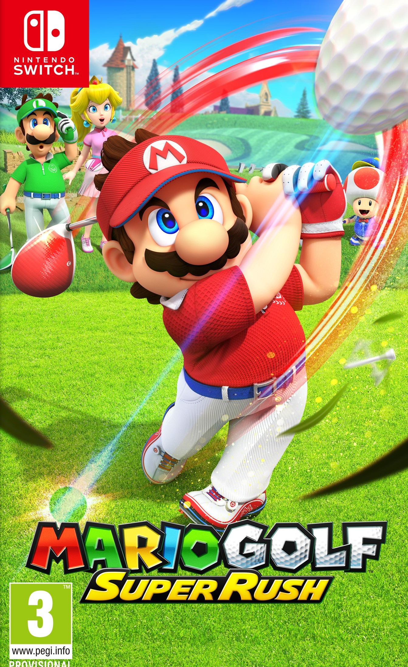 Mario Golf: Super Rush, постер № 1
