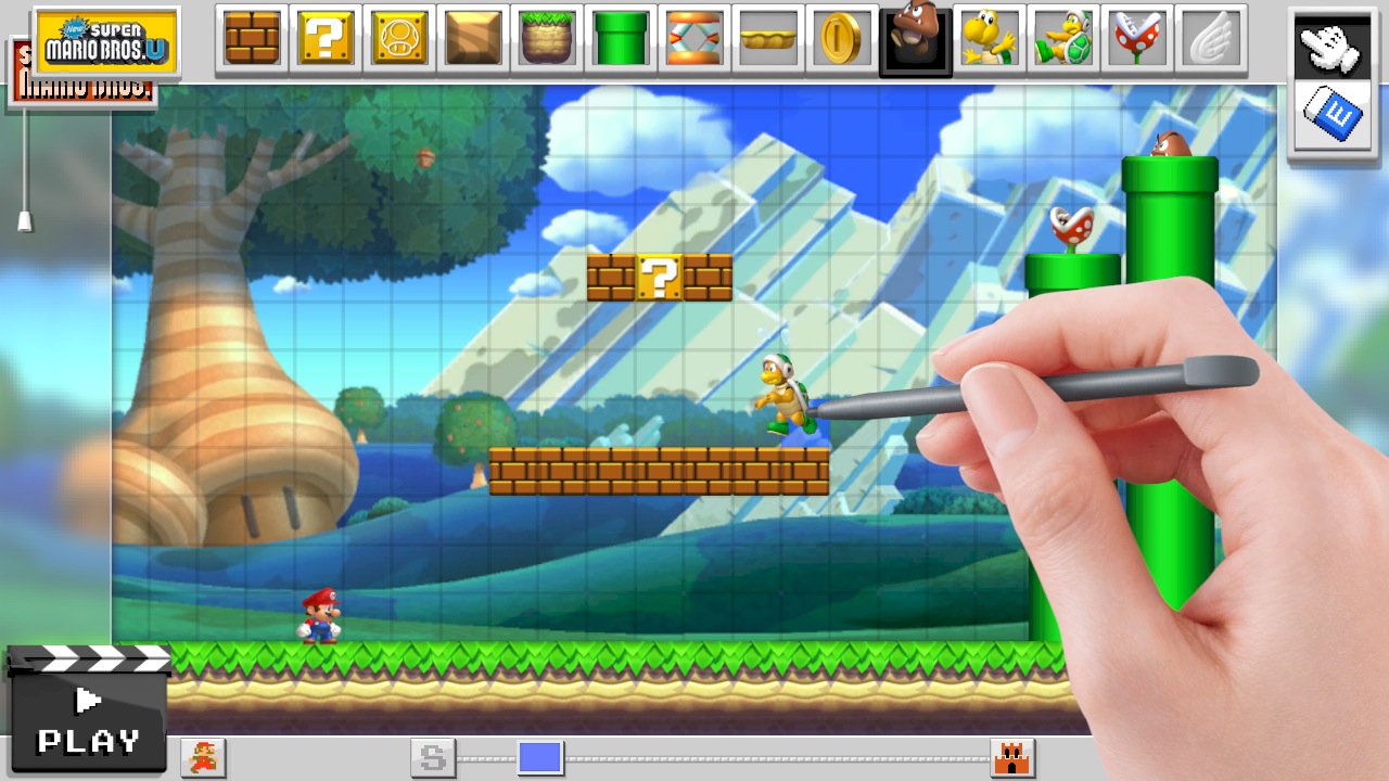 Super Mario Maker, кадр № 1