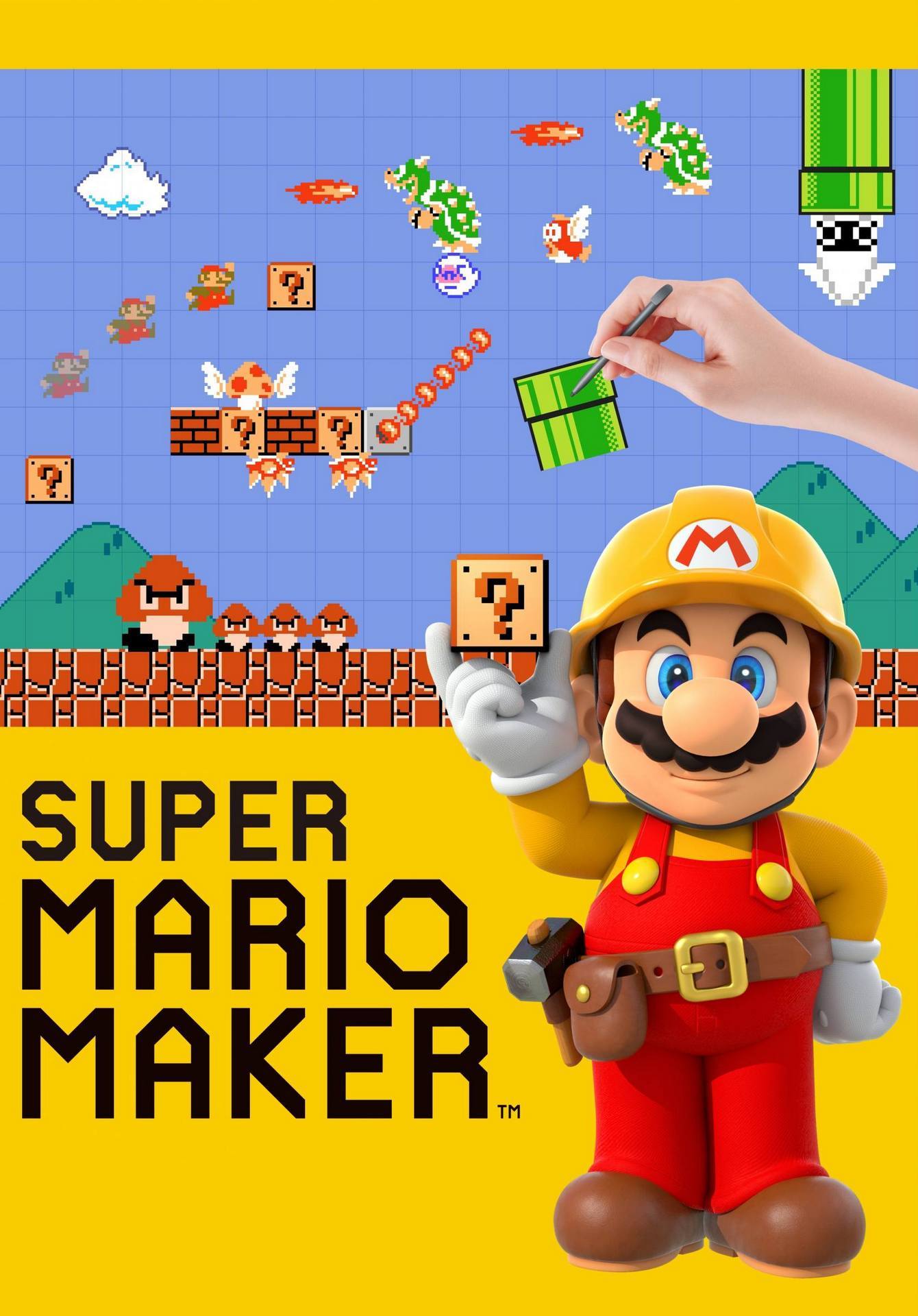 Super Mario Maker, постер № 1