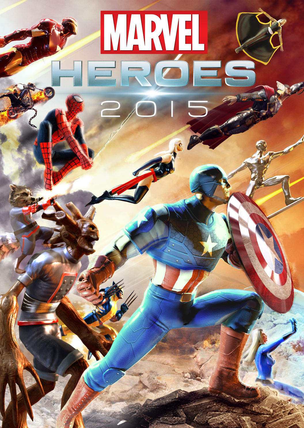 Marvel Heroes 2015, постер № 1
