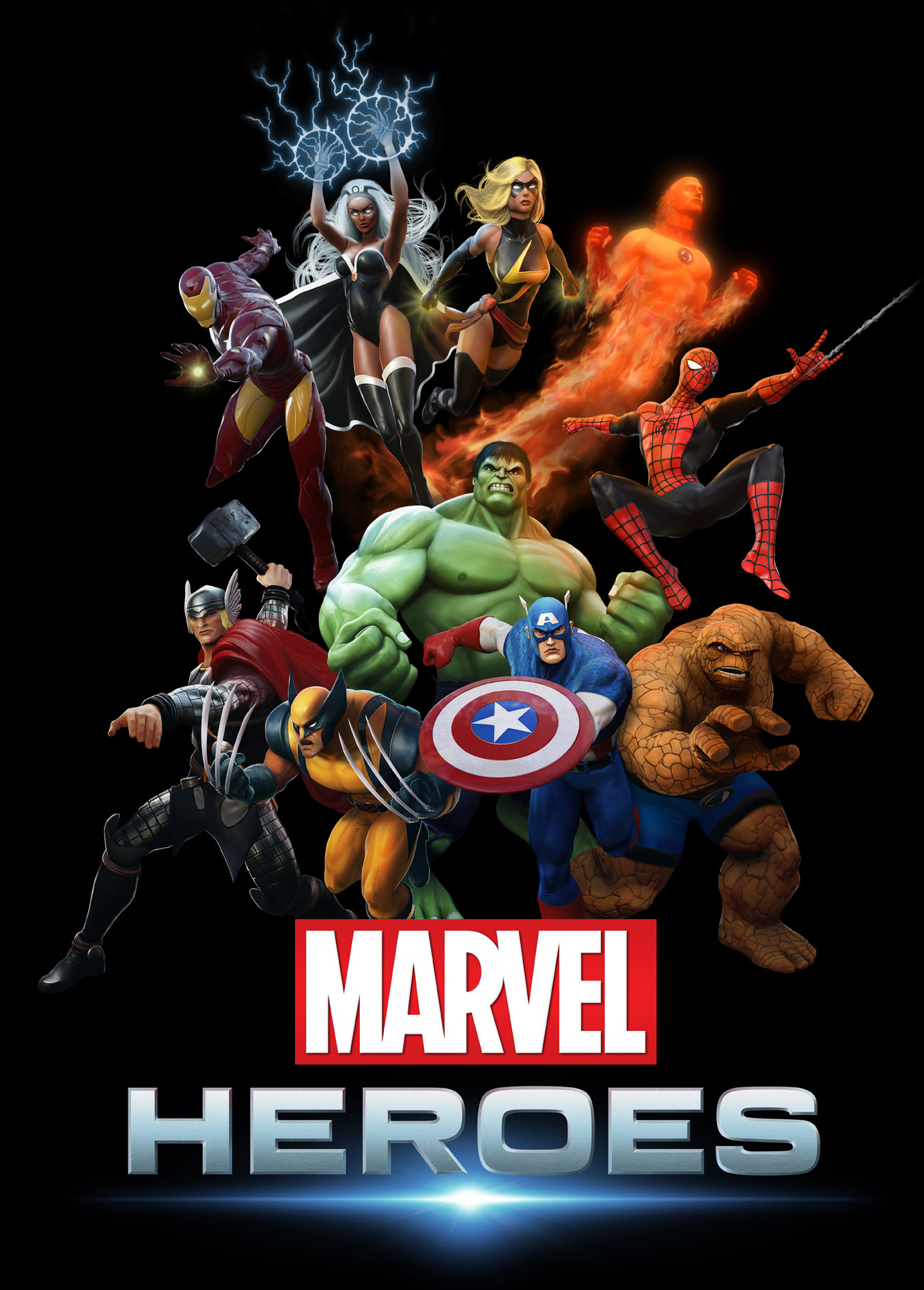 Marvel Heroes 2015, постер № 3