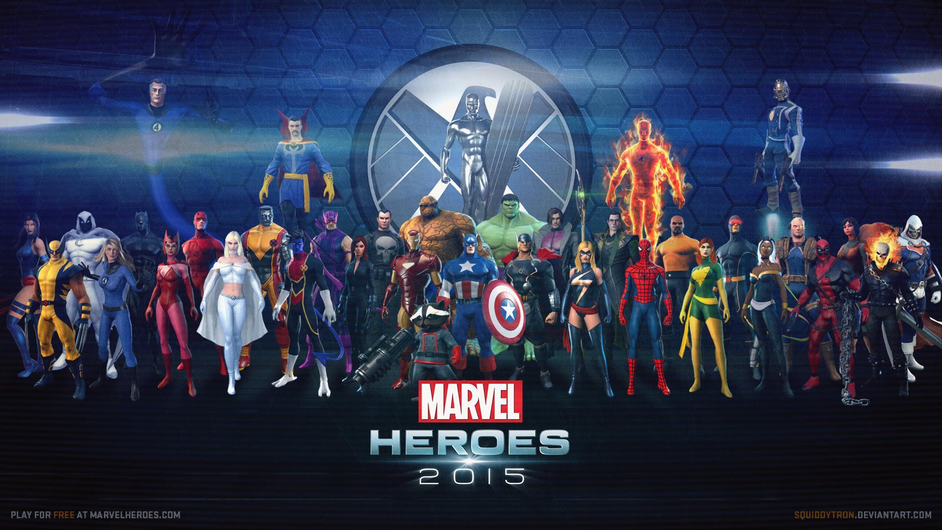 Marvel Heroes 2015, постер № 4