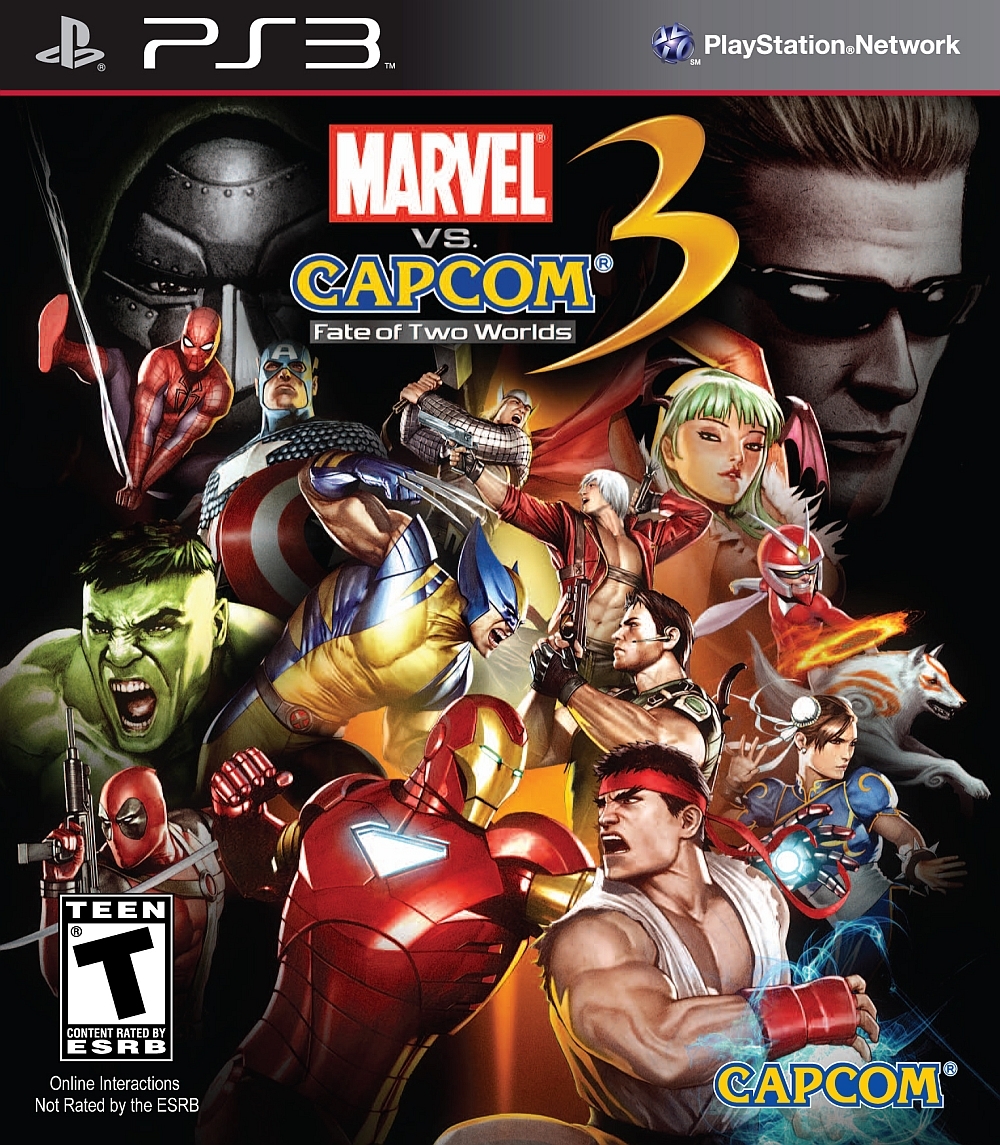Marvel vs Capcom 3: Fate of Two Worlds, постер № 1
