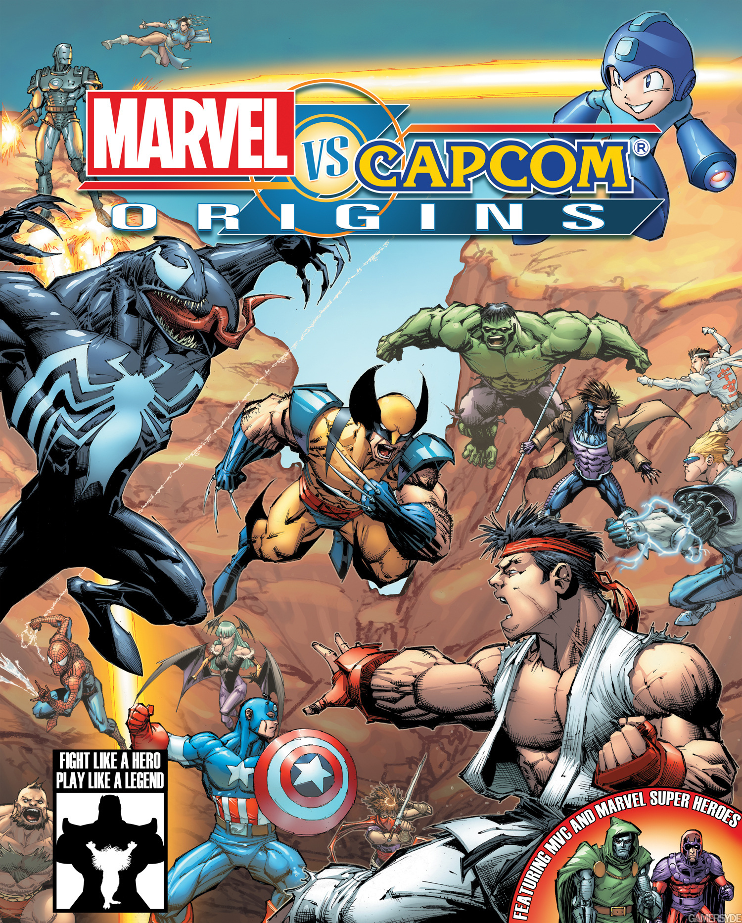 Marvel vs Capcom Origins, постер № 1