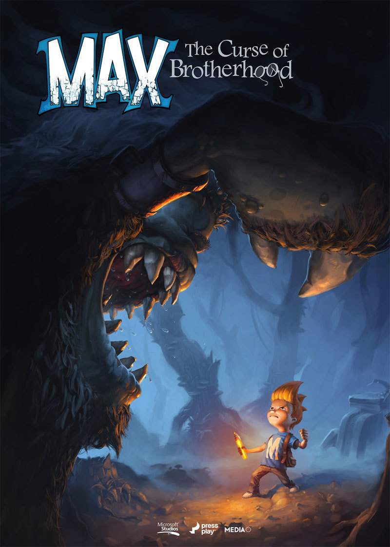 Max: The Curse of Brotherhood, постер № 1