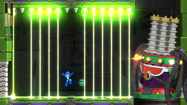 Кадры из игры Mega Man 11