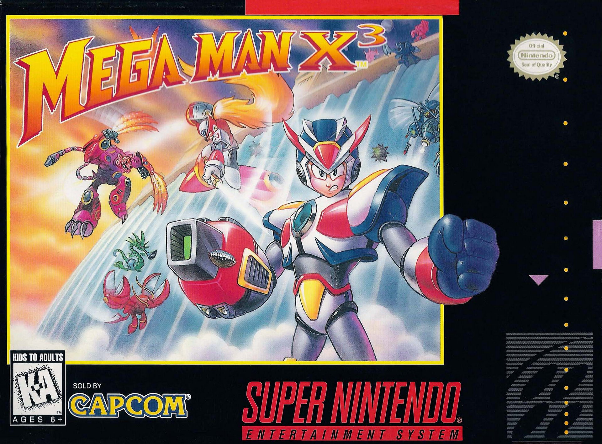 Mega Man X3, постер № 1