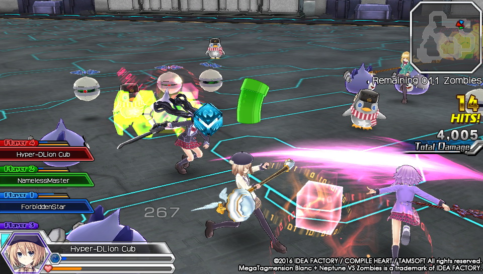 MegaTagmension Blanc + Neptune VS Zombies, кадр № 5