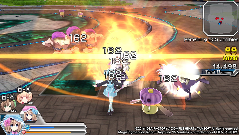 MegaTagmension Blanc + Neptune VS Zombies, кадр № 8