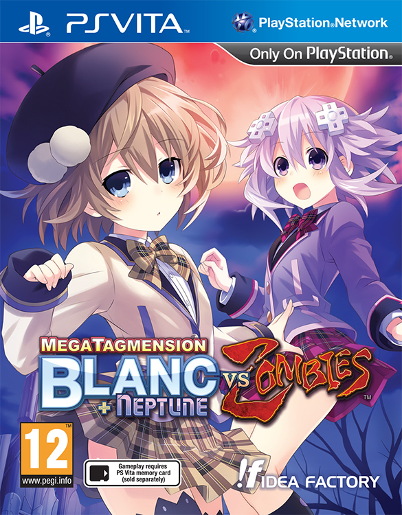 MegaTagmension Blanc + Neptune VS Zombies, постер № 1