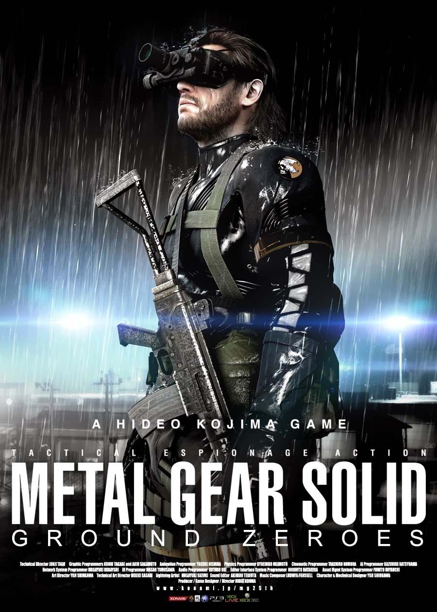 Metal Gear Solid V: Ground Zeroes, постер № 1