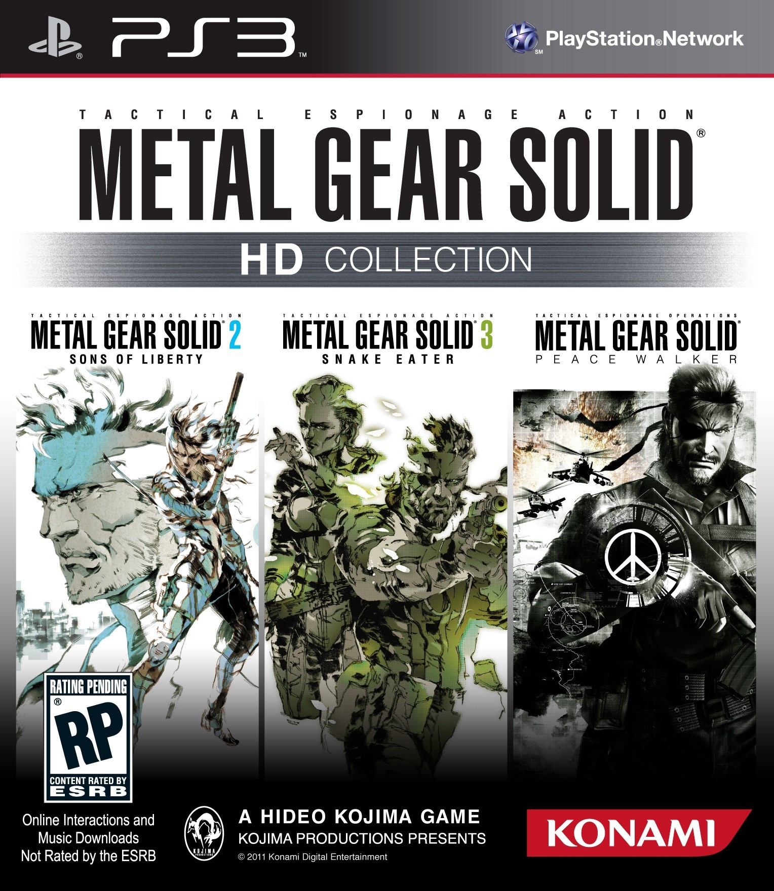 Metal Gear Solid HD Collection, постер № 1