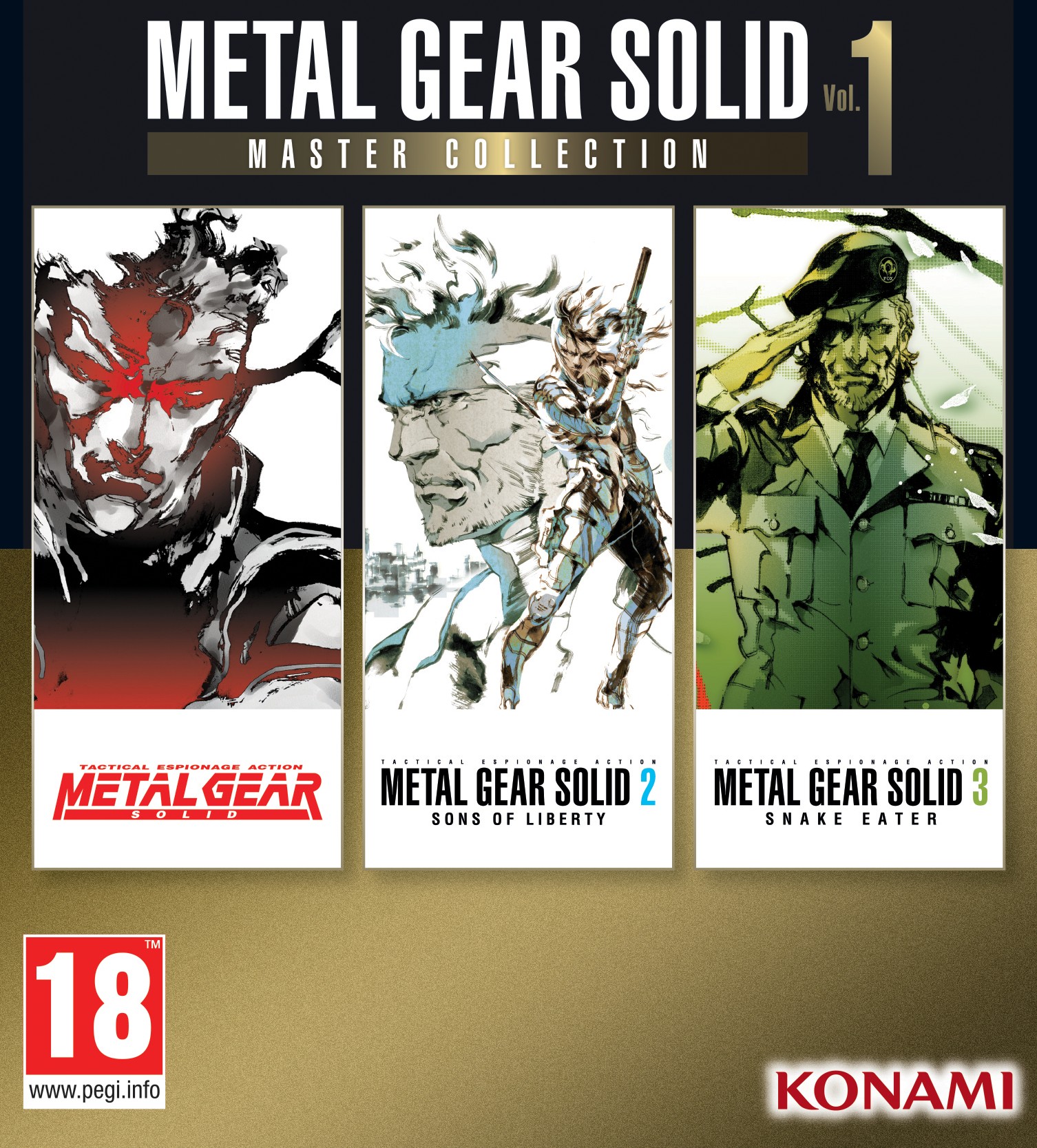 Metal Gear Solid: Master Collection Vol. 1, постер № 1