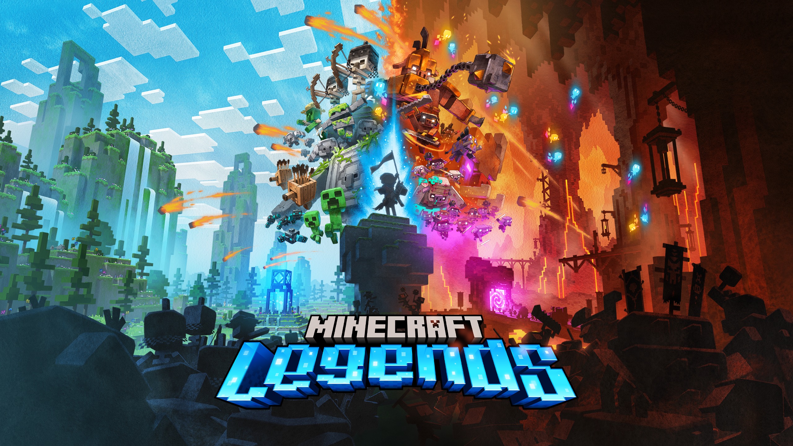 Minecraft Legends, постер № 1