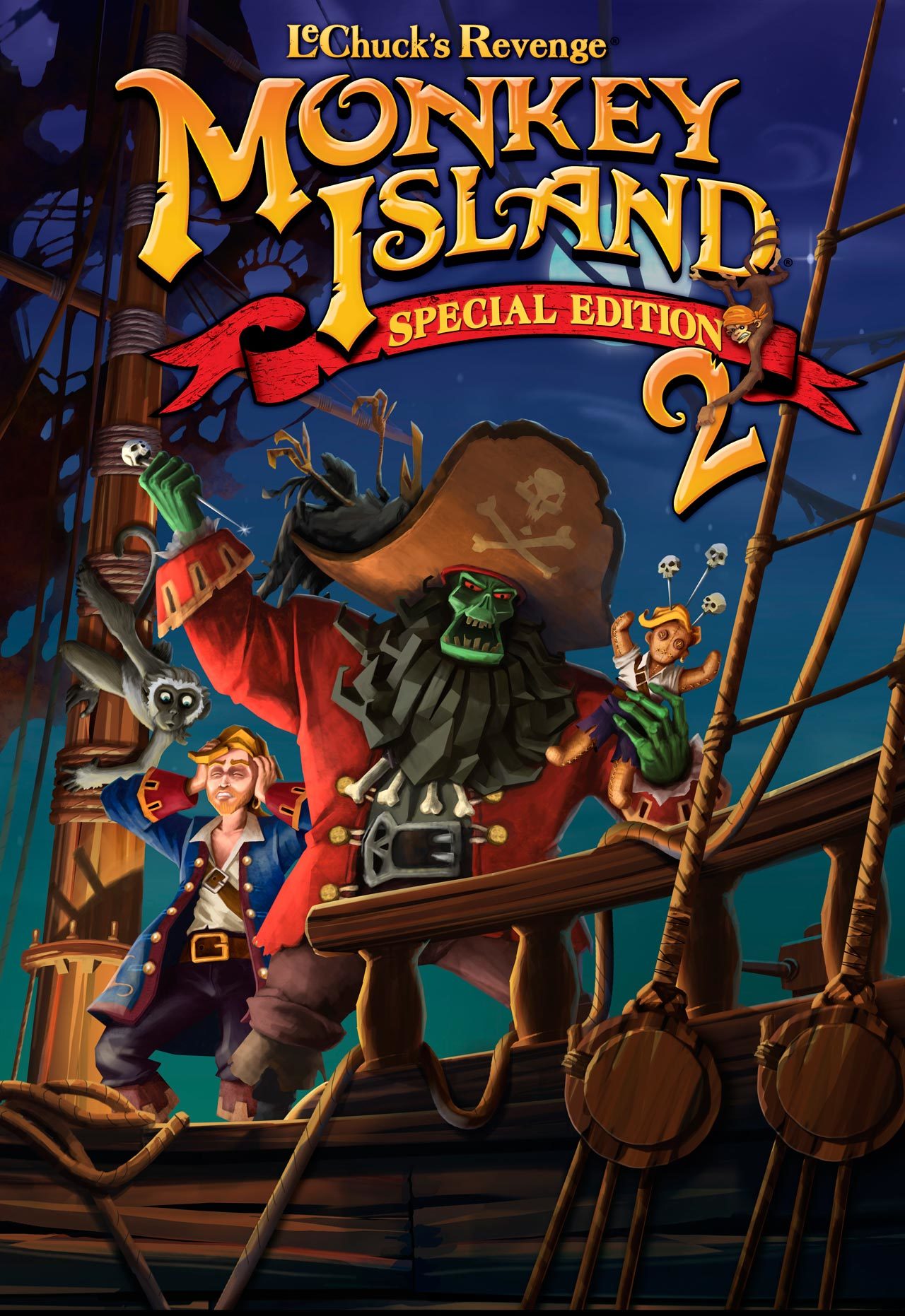 Monkey Island 2: Special Edition, постер № 1